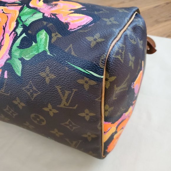 Louis Vuitton Stephen Sprouse Roses Speedy 30 Handbag - Picture 12 of 16